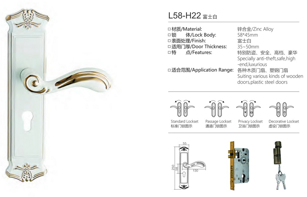 58锌合金欧式系列